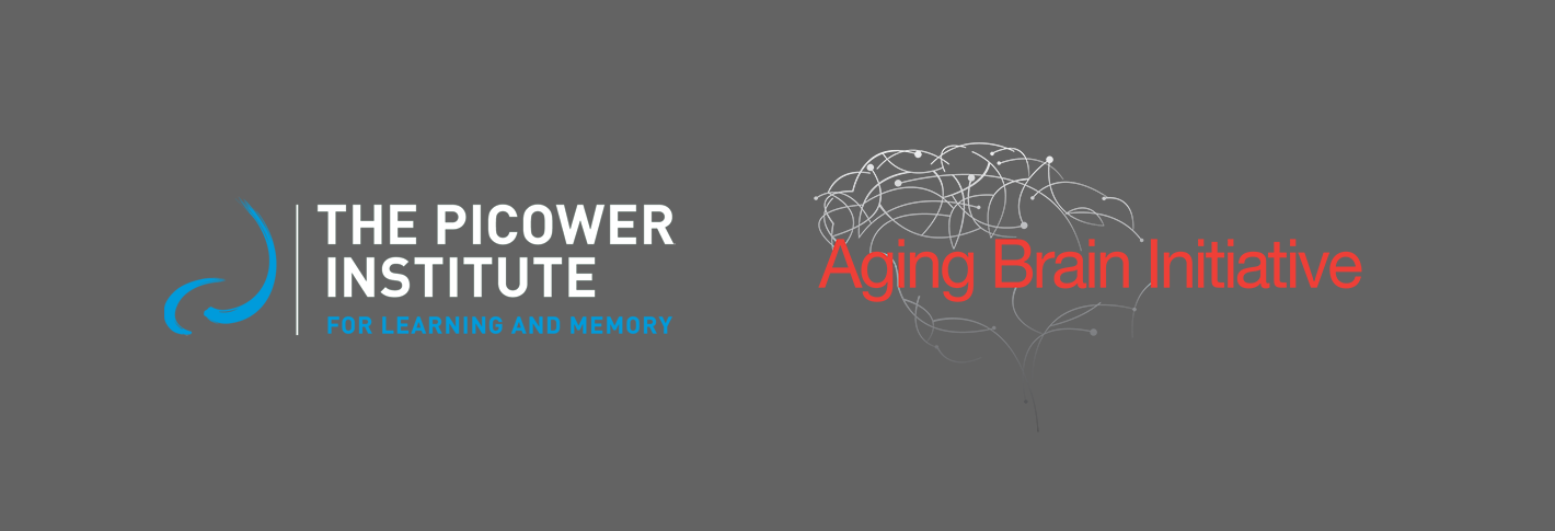 The Picower and Aging Brain Initiative logos