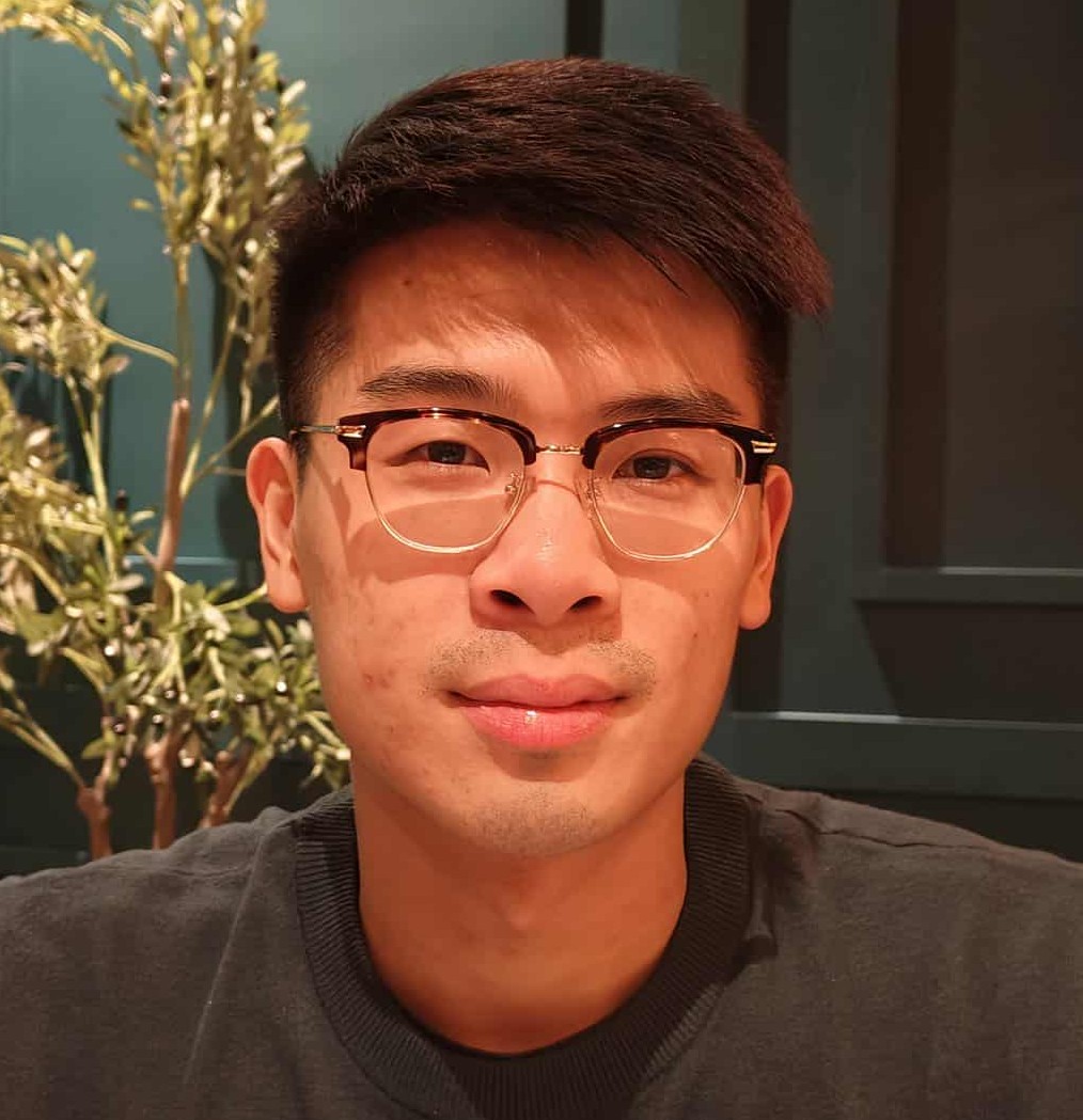 A portrait of Kevin Chen