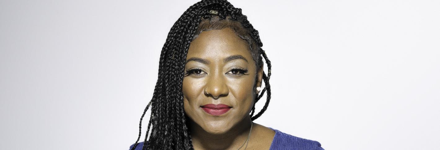 A portrait of Alicia Garza