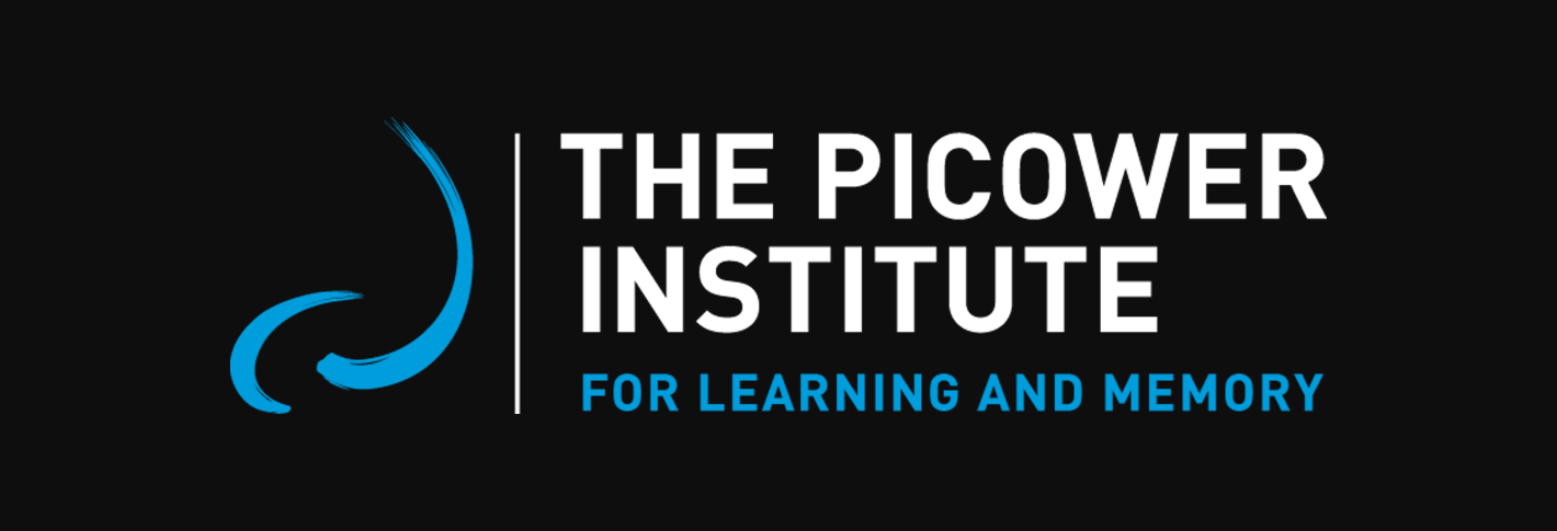 The Picower Institute logo on a black background